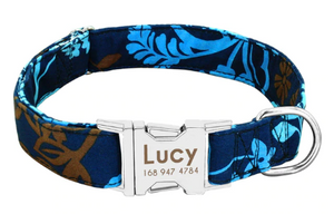 Custom Engraved Info Collar