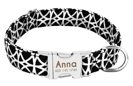 Custom Engraved Info Collar
