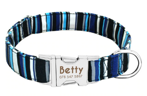 Custom Engraved Info Collar